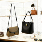 Adjustable Purse Display Stands, 2pc-9" to 16"&13"-24", Acrylic Purse Holder Stand, 8.5mm Thick Base Clear Handbag Hanging Stand for Vendor Boutique Retail Counter Display Tote Bag Clutch Jewelry