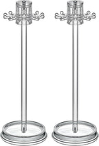 Amazing Abby - Temptation - 2-Pack Necklace Holder Stand with Spinning Hook Design, Jewelry Organizer Stand, Bracelet Tree Display, Perfect Storage Solution for Necklaces, Bracelets, Rings, and More