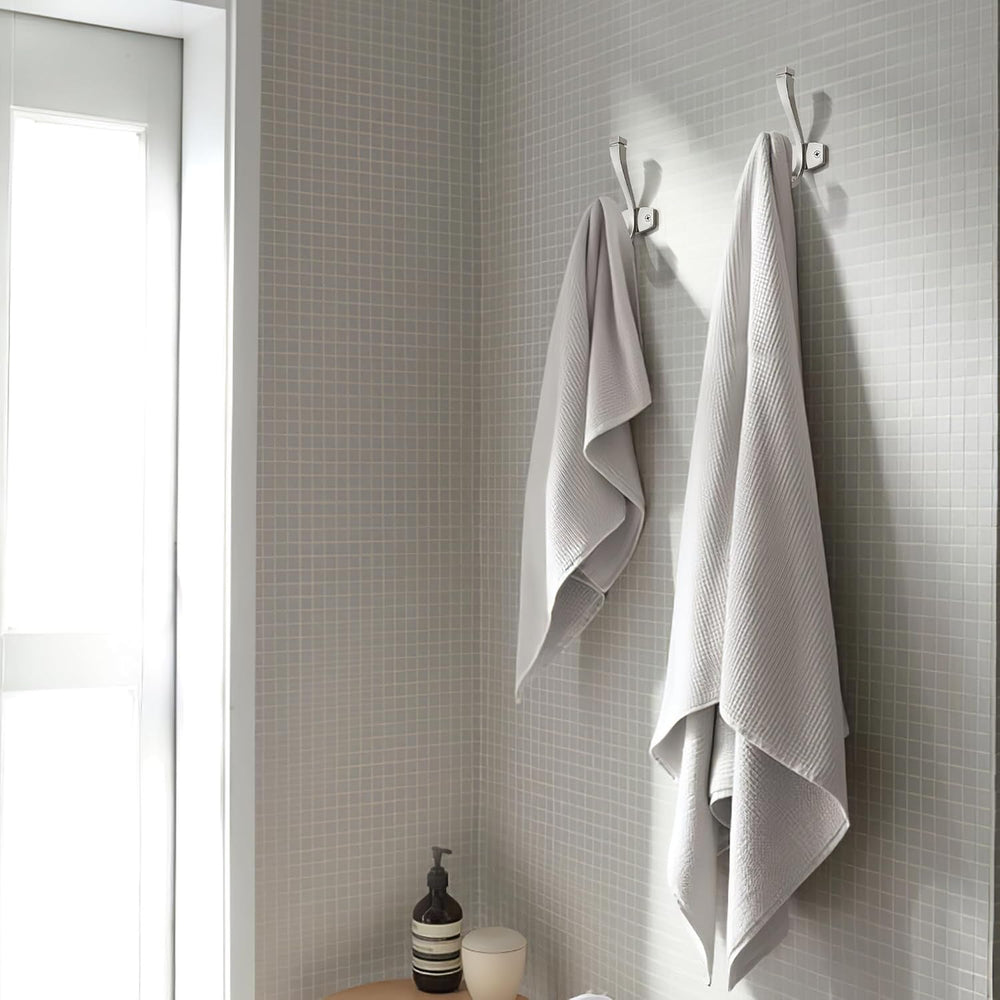 SAILING Coat Hooks - 3 Pack Brushed Nickel Towel Hooks Robe Hooks Decorative ...
