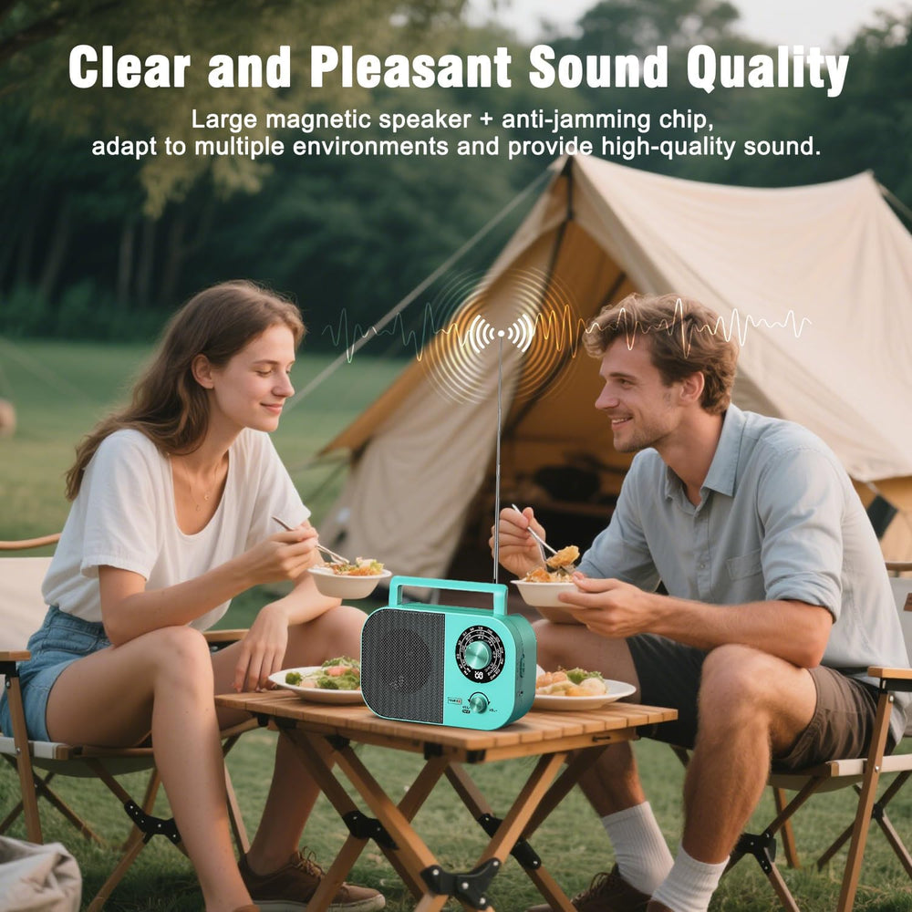 Tendak Portable Radio AM FM SW, Shortwave Radio with Loud Speaker, Transistor...