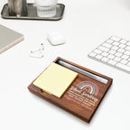 School Secretary Sticky Note Holder, School Secretary Thank You Appreciation Gifts for Women Self-Stick Note Pad Holders WPP17