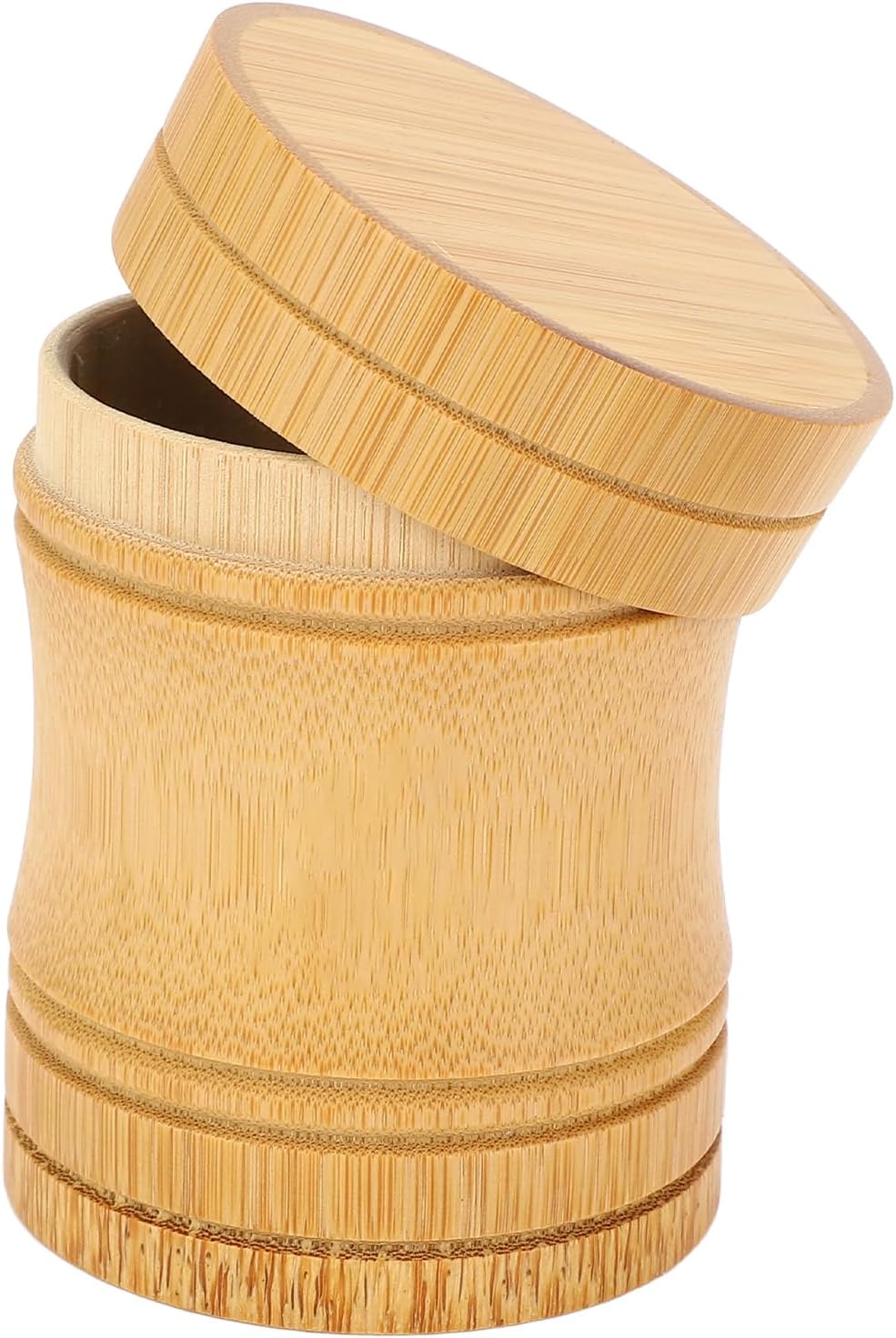 Tea Canister with Lid, Storage Container for Loose Leaf Tea Coffee Beans, Kitchen Organizer for Pantry Countertop