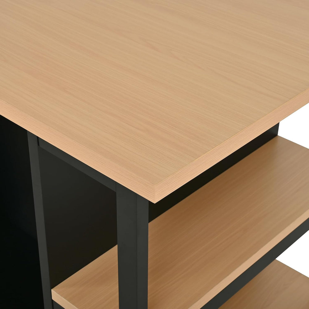 Christopher Knight Home Aaron 58" Kitchen Island with Storage, Modern Is...