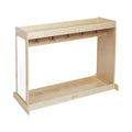 ECR4Kids Streamline Dress-Up Island Costume Organizer, Montessori Furniture, Natural