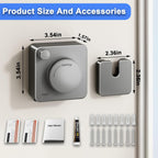 Retractable Clothesline Indoor, Non-Sagging Outdoor Clothes Drying Line Retracting Heavy Duty Clothes Drying Laundry Line Wall Mounted Stainless Steel Line - 15.6 Feet (Square Gray)