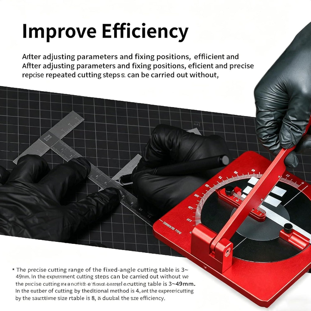 Model Building Cutter Station, Model Fixed Angle Cutting Table With 0-180° Ad...