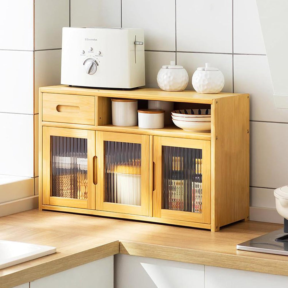 Countertop Cabinet, Small Countertop Pantry, Countertop Storage Cabinet with ...
