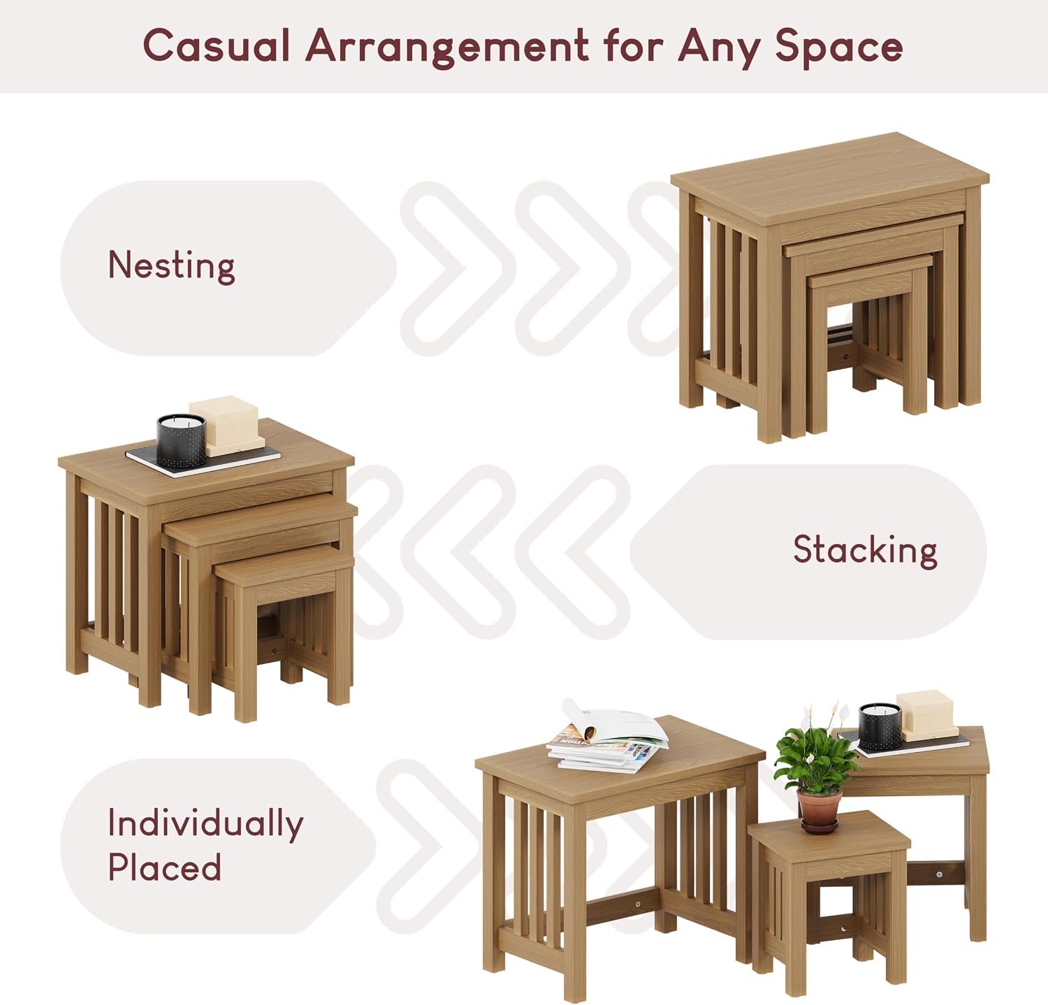 Vida Designs Ashton Nest of Tables