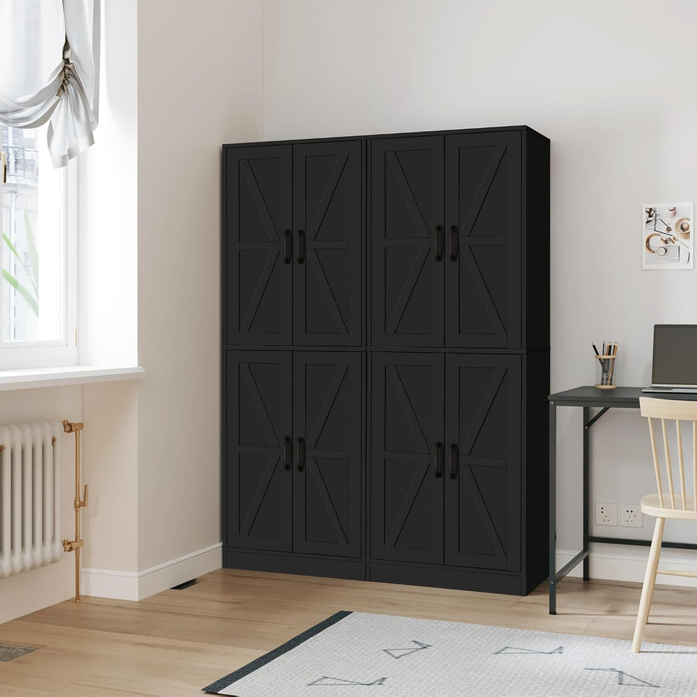 Storage Cabinet,Kitchen Pantry Cabinet,Kitchen Pantry Storage Cabinets with 4...