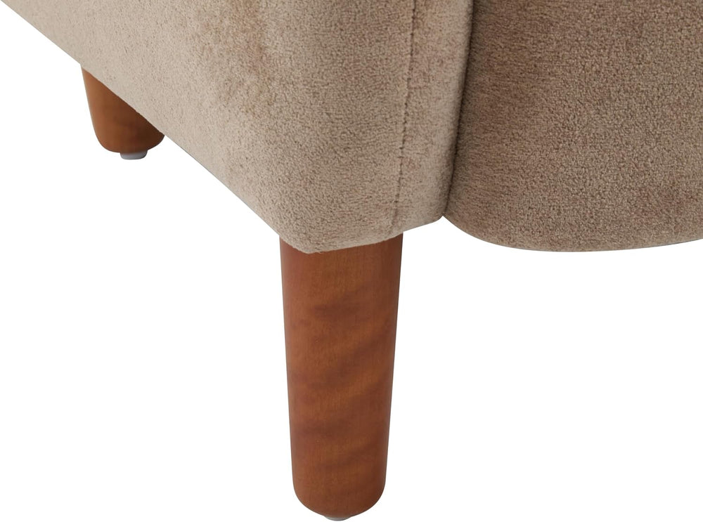 Christopher Knight Home Dolly Mid-Century Modern Velvet Upholstered Wingback ...