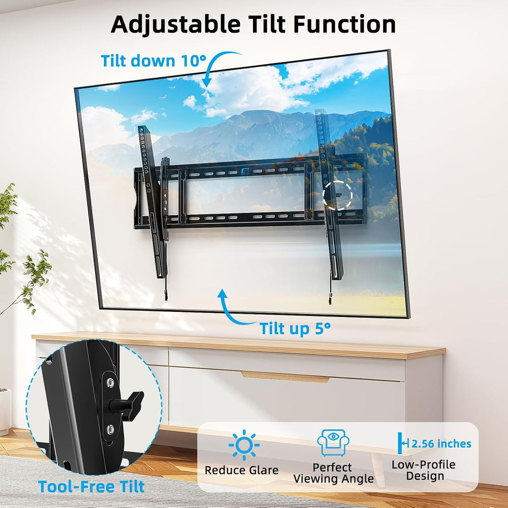 HOME VISION Heavy Duty Tilting TV Wall Mount for 60-120" TVs, VESA 900x6...