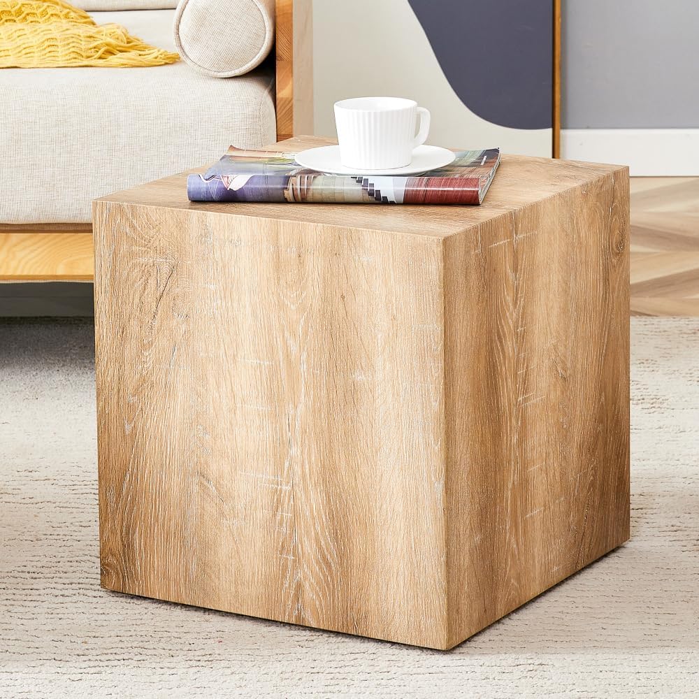 Elevate Your Living Space with This Square Modern MDF Coffee Table that Showc...