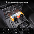 Gear Shift Center Console Front Tray Organizer Compatible with INEOS Grenadier 2020-2024, Center Console Organizer Insert Tray Accessories (Orange)