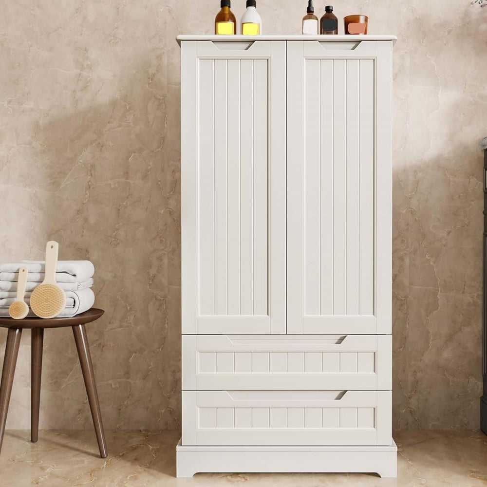 Gizoon Kitchen Pantry Cabinet with Drawers for Ding Room, 47" Small Food...