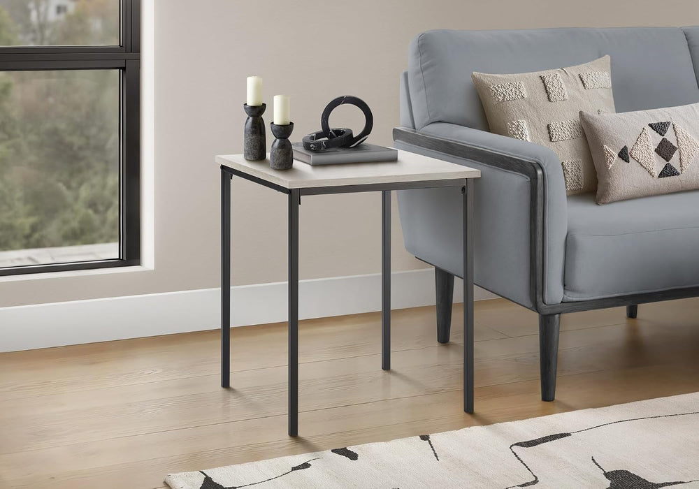 Monarch Specialties I 3826 Accent Table, 22" H, Side Table, End, Small, ...
