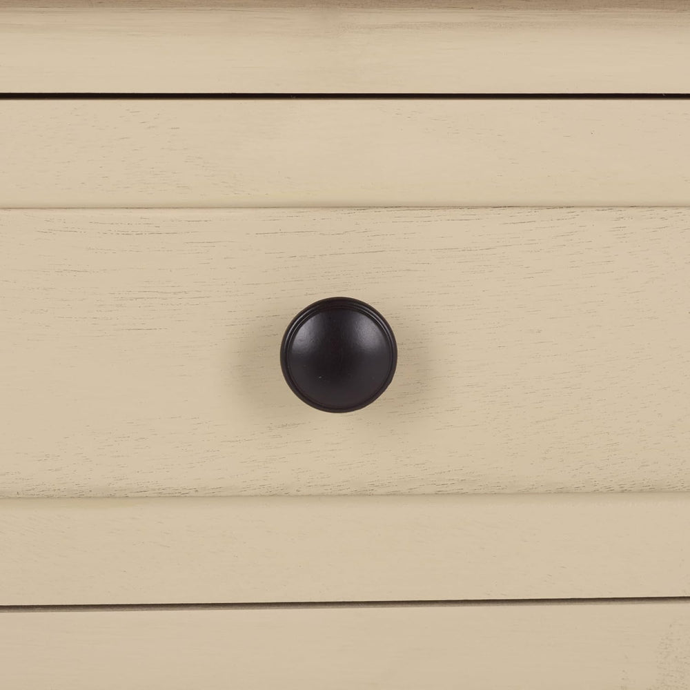 SAFAVIEH Home Collection – Damien Sand 6-Drawer Storage Bench, Mixed-Material...