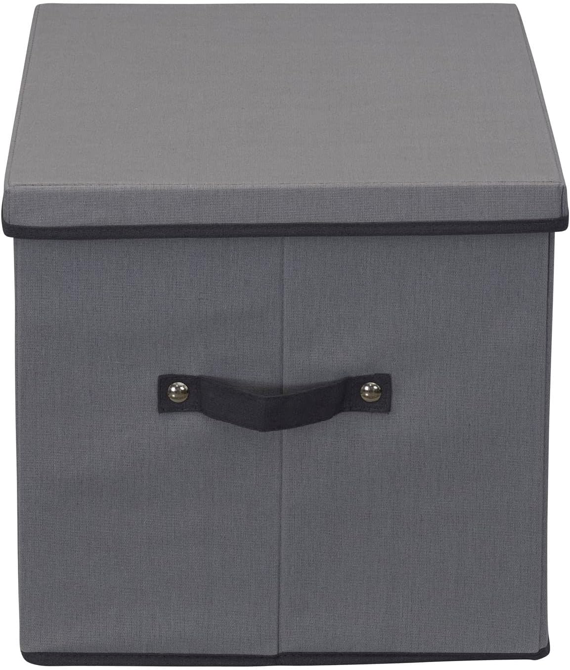 Household Essentials Tall Wine and Bottle Storage Chest, Gray