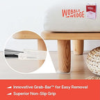Wobble Wedges Flexible Plastic Shims - Leveling Shims for Home Improvement, Furniture Levelers, Table, and Toilet for Leveling - Made in USA Plastic Wedges Shim for Appliances (Clear, 300-Pack)
