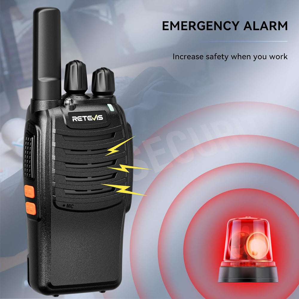 Retevis H777 Walkie Talkies for Adults with Clear Audio, Flashlight USB C