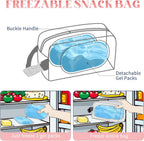 Cerbonny Small Cooler Bag Freezable Lunch Bag for Work School Travel,Small Lunch Bag,insulated snack bag For Adults/Kids,Mini Cooler,Lunch bag small Fit For Yogurt（Strawberries）