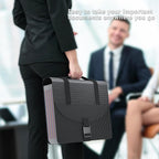 File Organizers with Handle,Portable Expanding File Folder,25 Pockets Accordion File Organizer for Receipt,Bill, A4/Letter Size Paper,Documents,a-z Tabs Include in Filing Folders Diamond