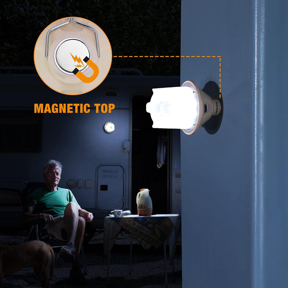 EverBrite 2 Pack Rechargeable Camping Lantern, 450LM LED Tent Light