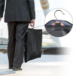 Univivi Garment Bag Suit Bag for Storage and Travel, 43 Inch, Set of 5 | Travel Bag with Zipper and Visible Transparent Window, Oxford Fabrics, Foldable Washable Suit Cover for Jacket, Suits, Coats