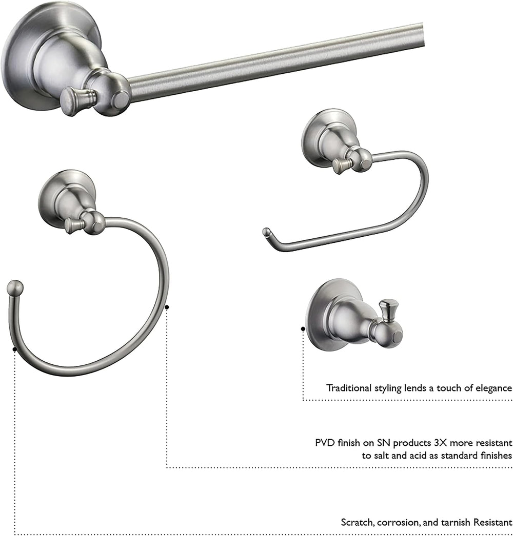 Design House Oakmont Towel Bar, 24", Oil Rubbed Bronze