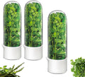 Herb Saver for Refrigerator - Herb Keeper & Cilantro Container for Fridge | Vegetable Preservation Storage Container for Cilantro, Basil, Asparagus | Extends Freshness Up to 2-3 Weeks