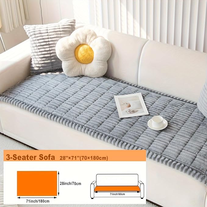 ZQFFB Pet Couch Cover Dogs Washable Non-Slip Couch Protector Pet Friendly Dog...