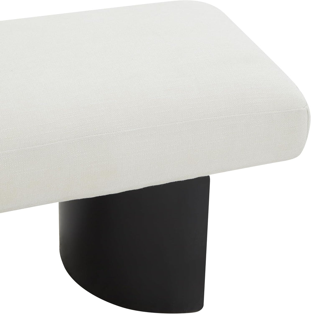 SAFAVIEH Couture Collection Raelee Modern Contemporary White/Black Metal Legs...