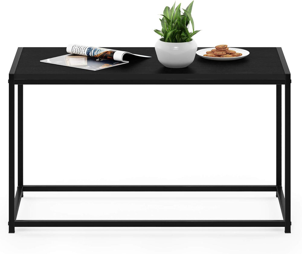 FURINNO Camnus Modern Living Coffee Table, Americano, 15.74 in x 30 in x 17.5...