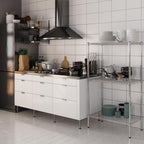 18" Deep x 30" Wide x 54" Height Wire Shelving Kit | 3-Tier | NSF Commercial Storage Rack Unit