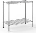 18" Deep x 36" Wide x 34" Height Wire Shelving Kit | 2-Tier | NSF Commercial Storage Rack Unit