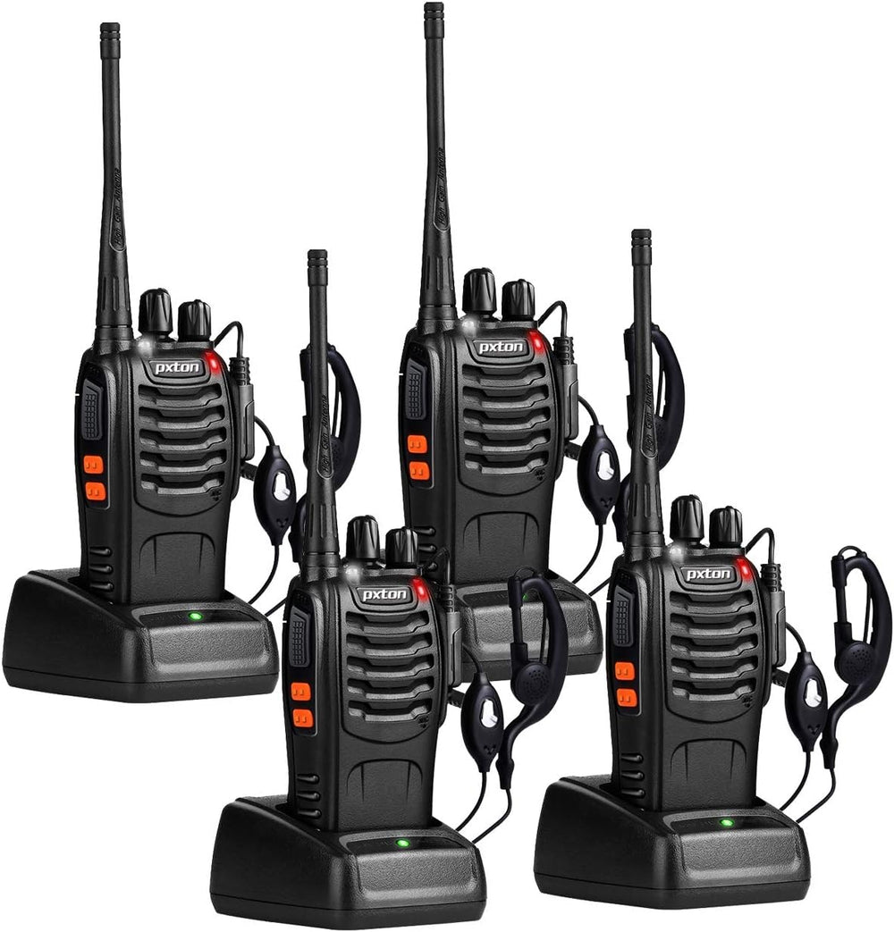 Walkie Talkies Long Range for Adults with Earpieces,16 Channel Walky Talky Re...