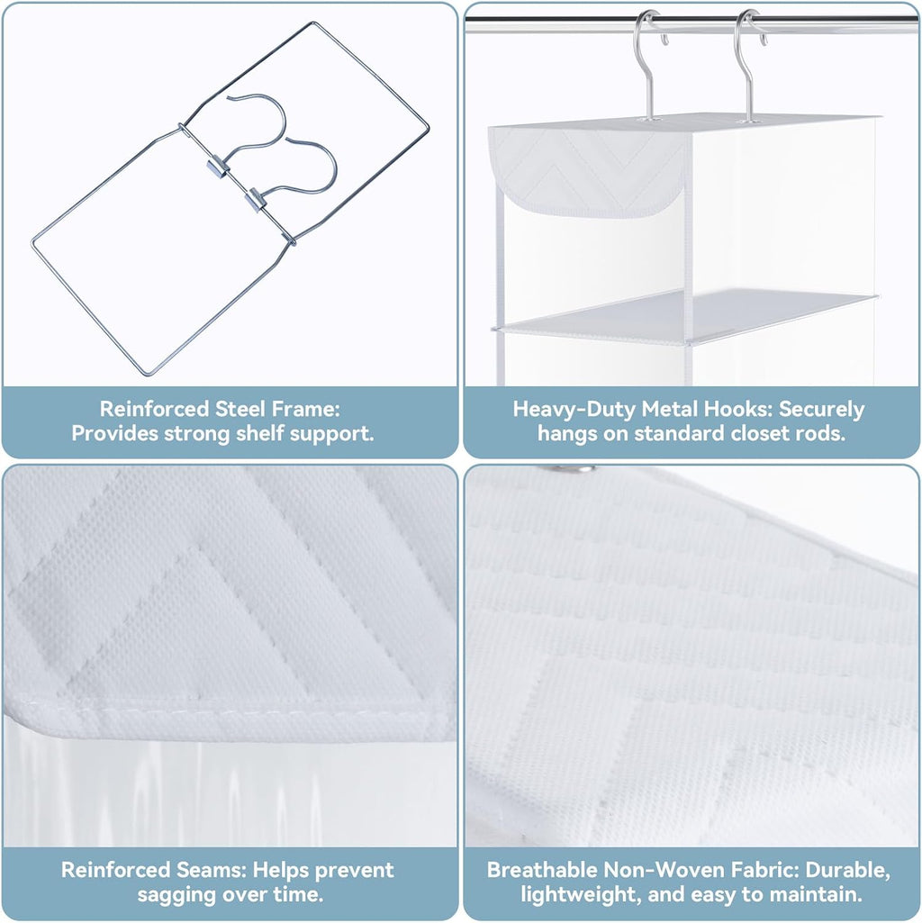Whitmor 10 Section Hanging Shoe Shelf