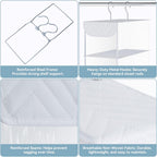 Whitmor 10 Section Hanging Shoe Shelf