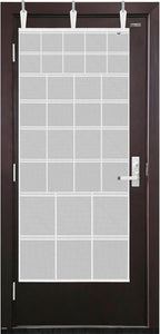 Large Mesh Over-the-Door Organizer, 34-Pocket Hanging Storage for Cruise & Home (24"x60"),Travel Essential for 2026-2027, Shoe & Bathroom Organizer for Closet, Cabin, or Behind-Door Storage