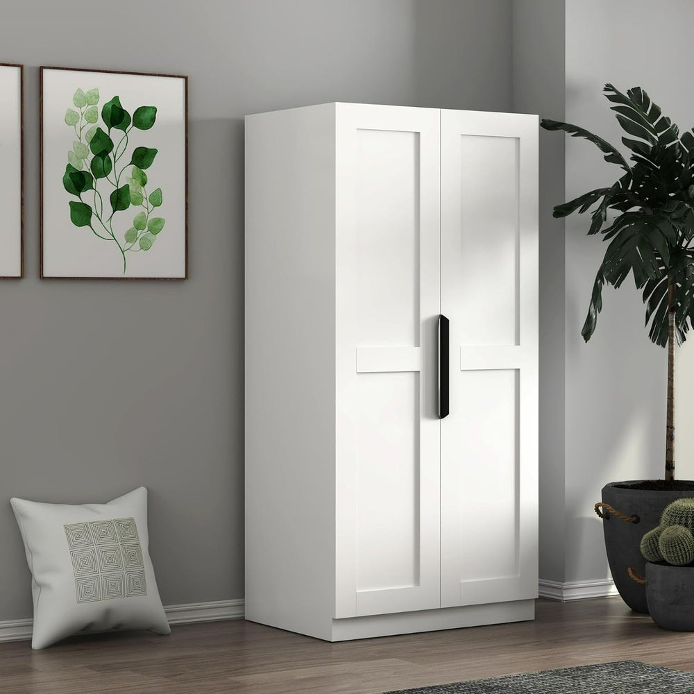 Kitchen Pantry Cabinet 62.99" Tall, Freestanding Storage Cupboard with S...