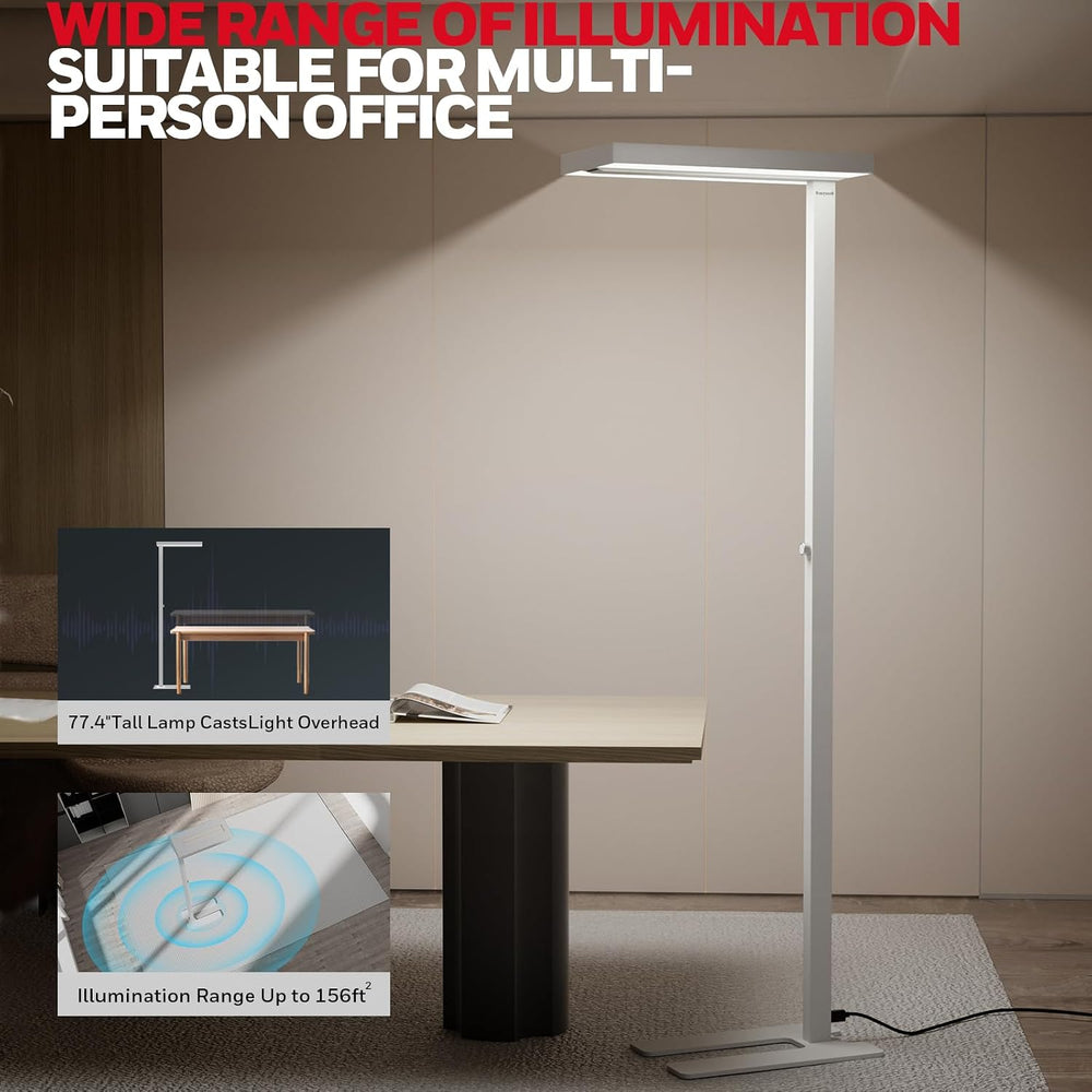 Honeywell 02E LED Floor Lamp, 8000LM Sunturalux Eye Caring Standing Light