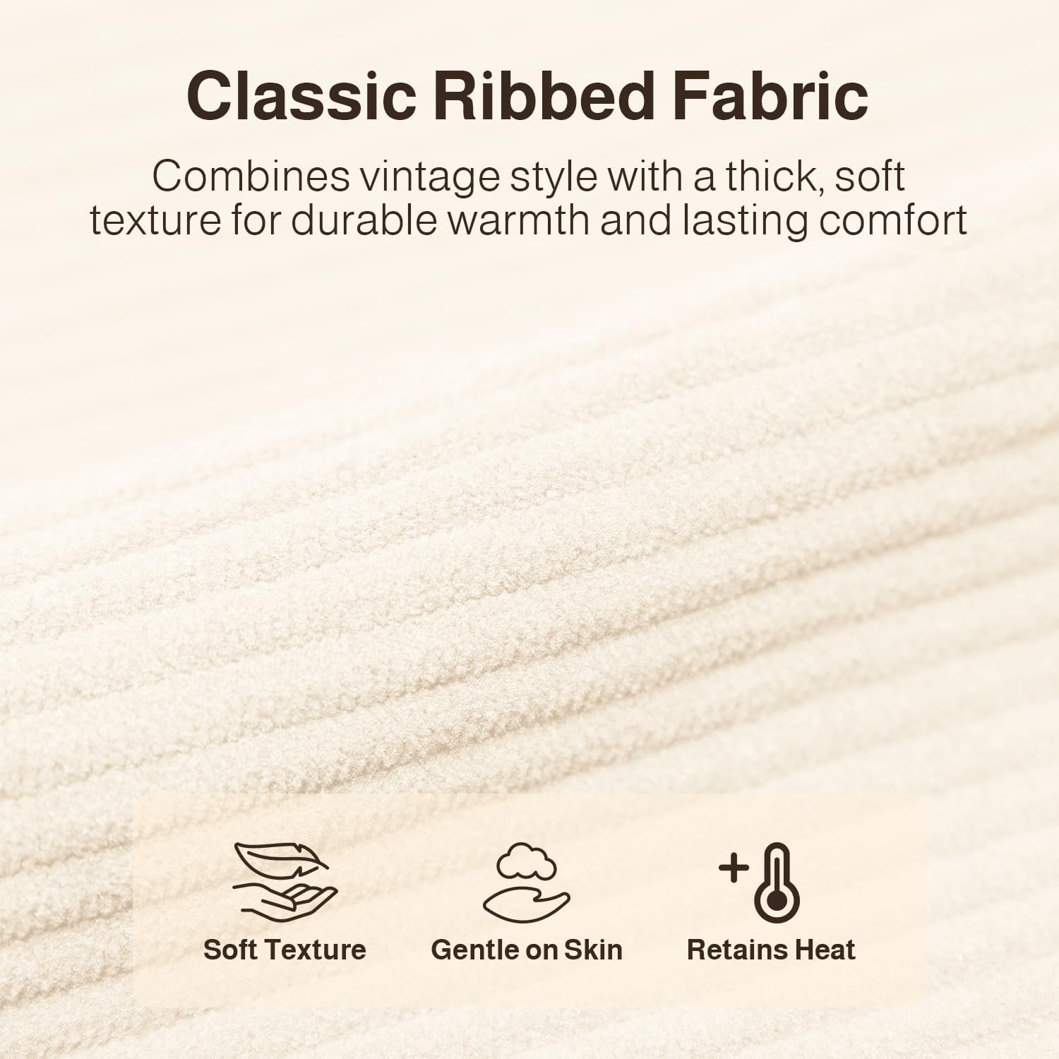 78.8" Convertible Sofa Bed, 5-in-1 Boneless Couch, No Assembly,Cream | Corduroy Boneless Loveseat Sleeper Sofa,Boneless Chair for Living Room,Futon Sleeper Couch with Removable Armrests & Pillows