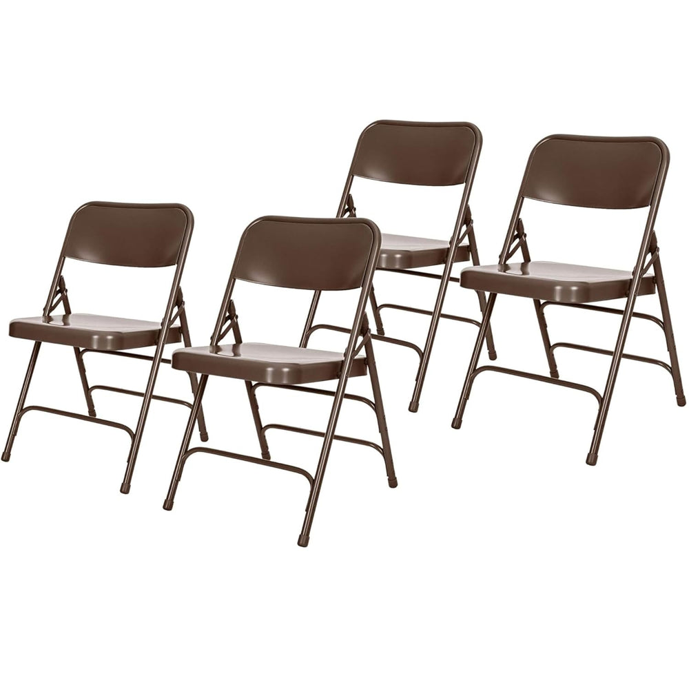 Steel Portable Folding Chairs by National Public Seating – 300 Series Premium...