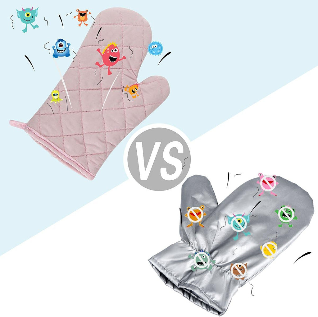 Garment Steamer Ironing Gloves Flexible Anti Steam Mitt Heat Resistant Waterproof Protective Ironing Glove for Steaming Clothes -1 Pair