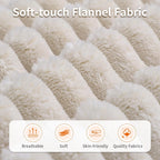 Rattaner Corduroy Chaise Lounge Chair Couch Indoor Boneless Oversized High-Density Sponge Soft Sofa for Yoga, Khaki