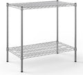 21" Deep x 36" Wide x 34" Height Wire Shelving Kit | 2-Tier | NSF Commercial Storage Rack Unit