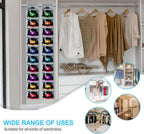 VAESIDA Hat Rack - 10 Shelf Upgraded Version Hat Organizer for Closet with Dust Shield & Side Mesh Storage Pockets - Hat Holder & Hat Racks for Baseball Caps