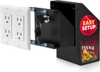 Elder Welder® Electrical Outlet Hidden Wall Safe | 100% Real Wall Plate Included | Easy to Install | Hidden Safe for Money | Wall Safes Between Studs | Secret Storage | Invisible Safe
