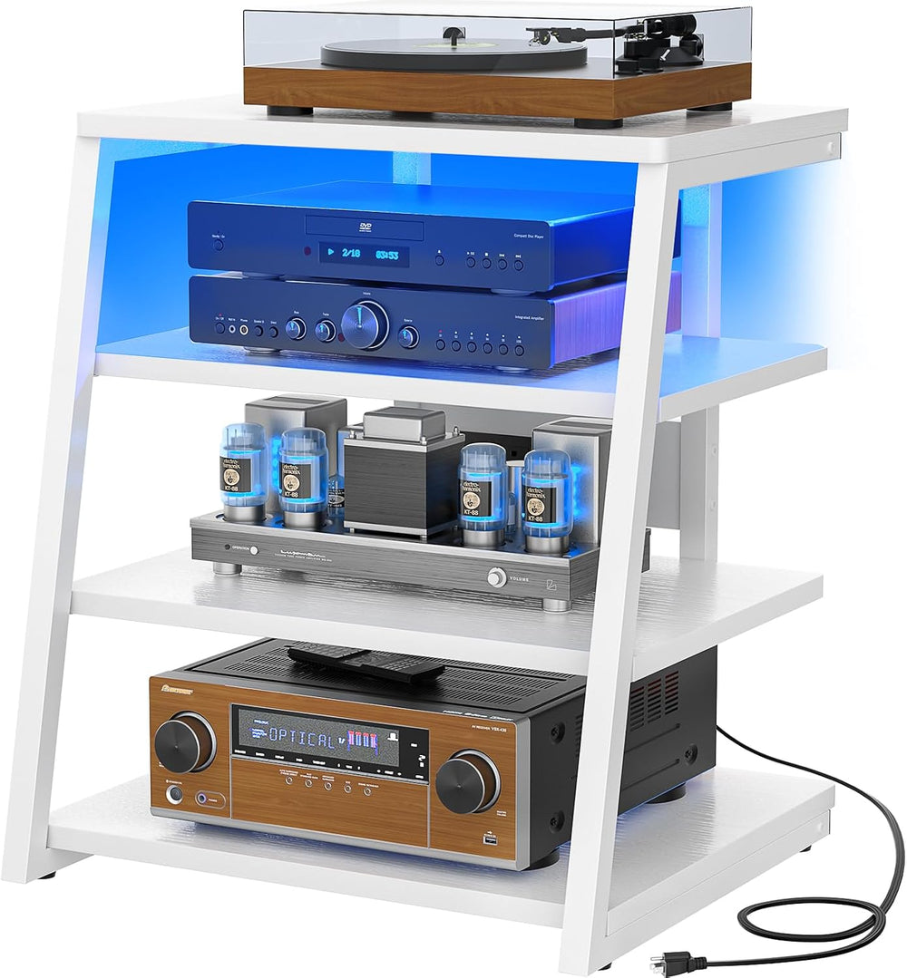 Armocity AV Media Stand, Stereo Stands and Racks Small Entertainment Center