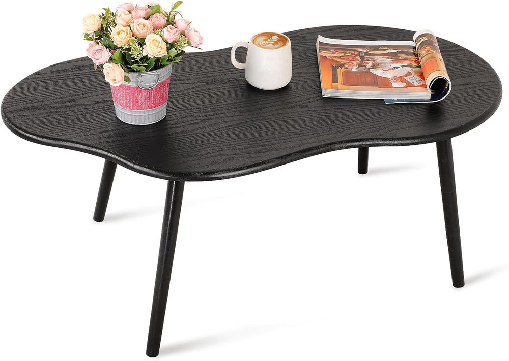 Small Black Cloud Coffee Table For Small Spaces Modern Center Table Unique Ir...