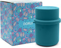 Original Canned Dog Food Storage Container | Silicone Can Cover Pet Food Sealer | BPA Free, Airtight, Dishwasher & Freezer Safe (Dark Blue)
